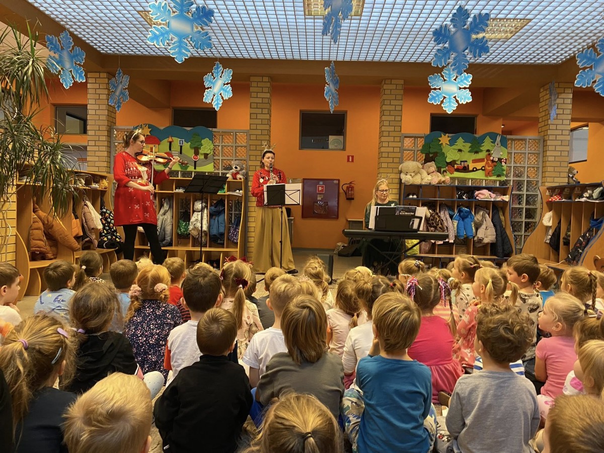 zajęcia umuzykalniające pt.,,Zimowe melodie"