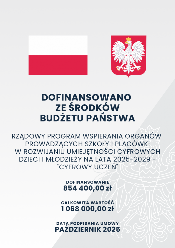 Projekt CYFROWY UCZEŃ